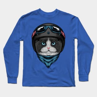 cat rider Long Sleeve T-Shirt